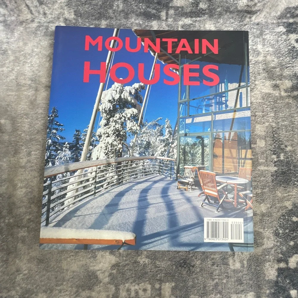 Mountain Houses Hardcover Architecture & Home Design Book